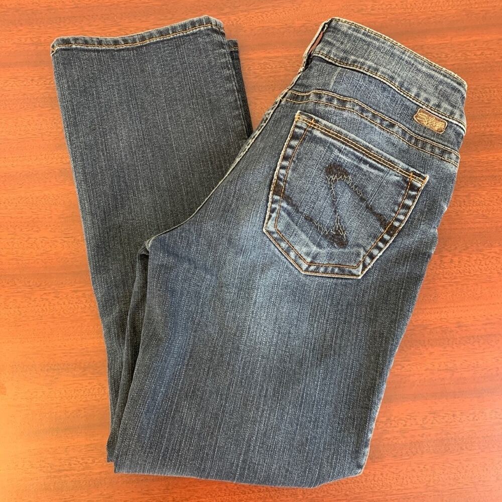 EUC Silver Jeans Suki Capri Straight Leg
